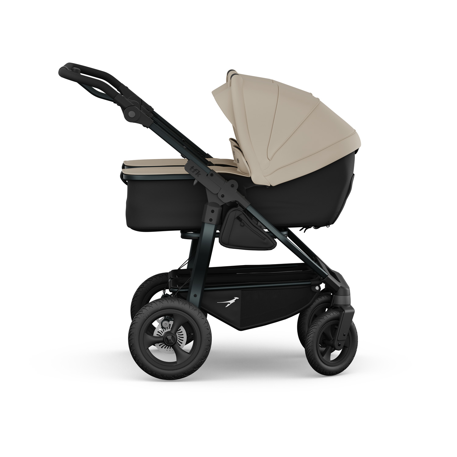 TFK Duo 2 in 1 Combi Pushchair Sand (4)