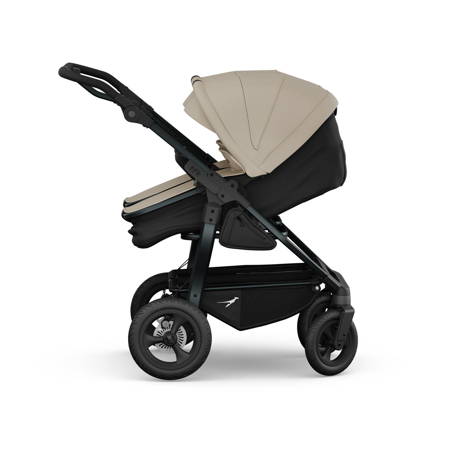 TFK Duo 2 in 1 Combi Pushchair Sand (6)