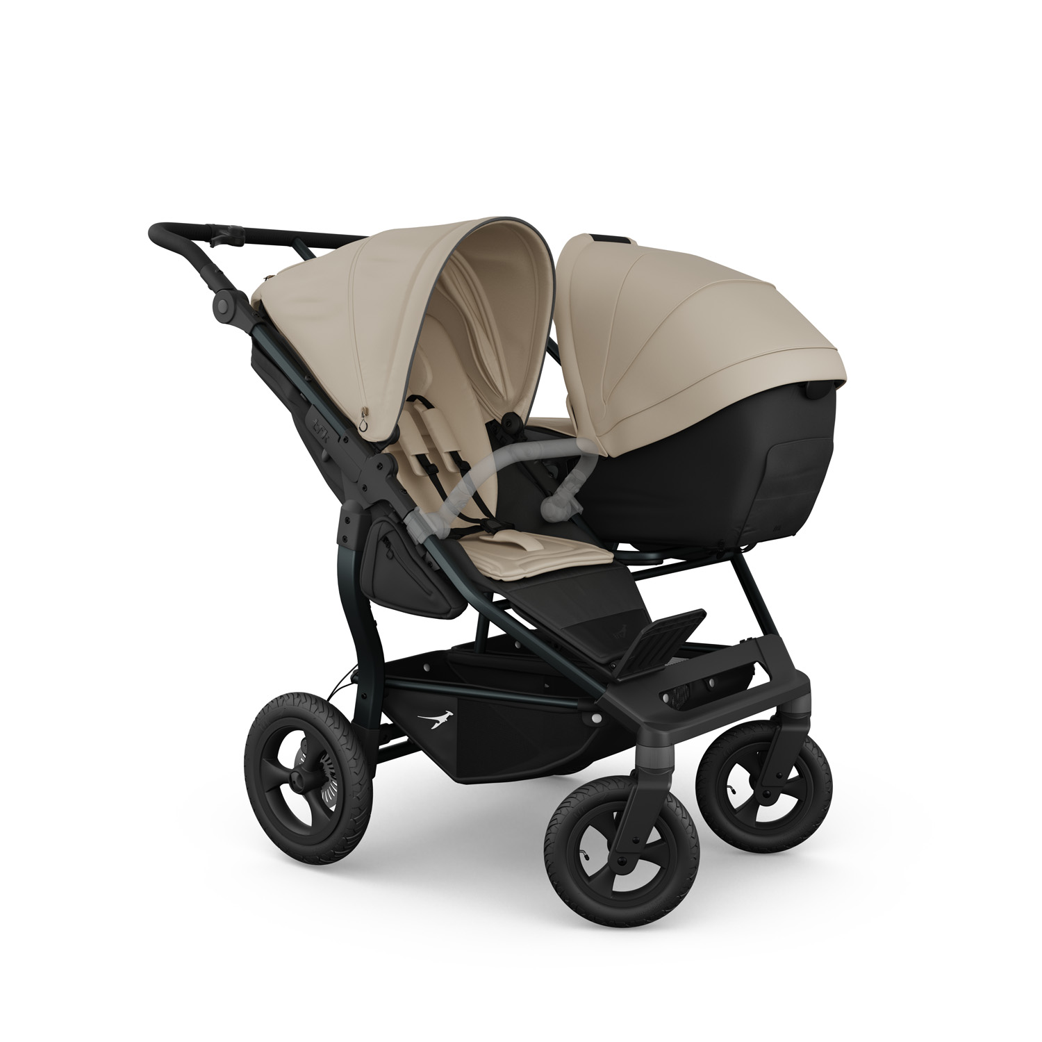 TFK Duo 2 in 1 Combi Pushchair Sand (7)