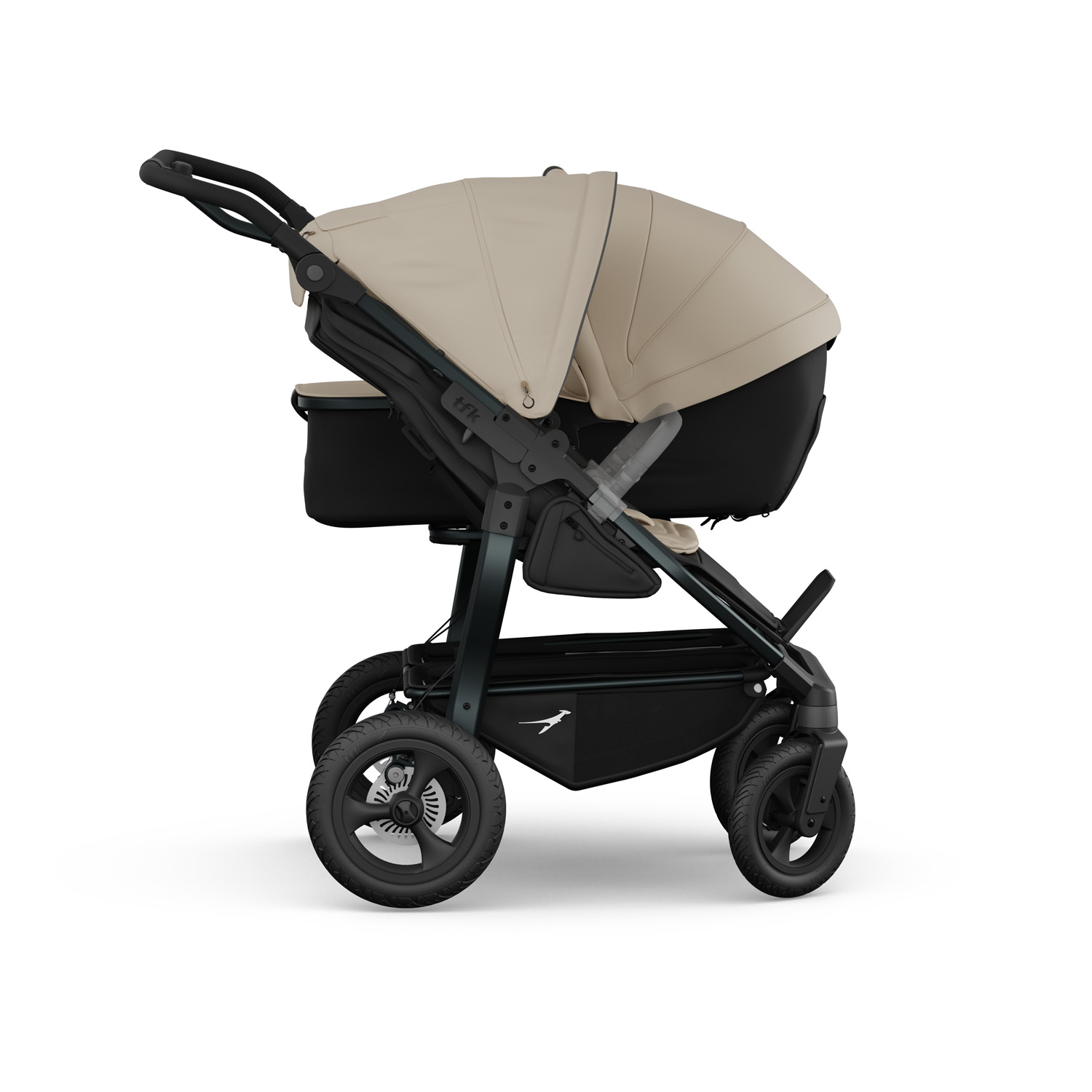 TFK Duo 2 in 1 Combi Pushchair Sand (8)
