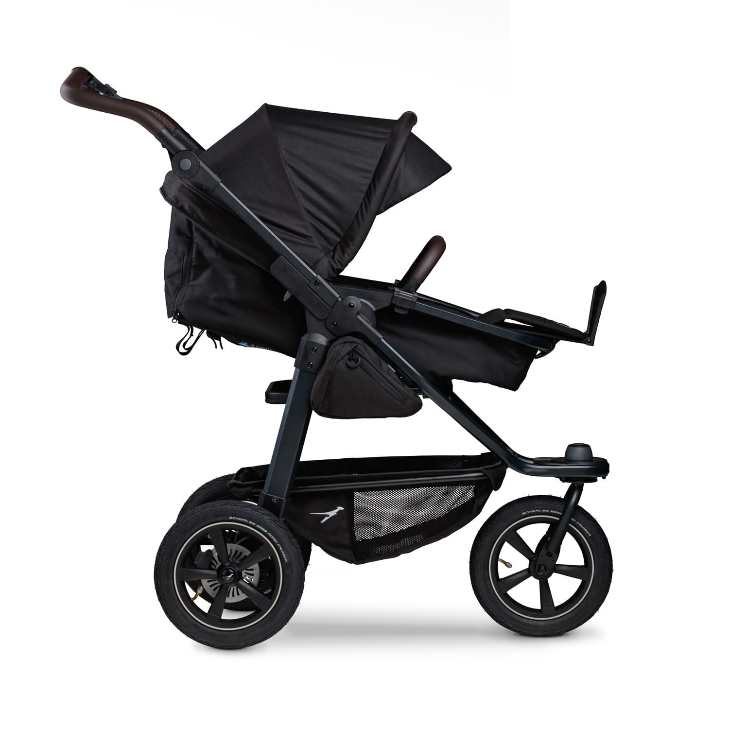 TFK Mono2 2 in 1 Combi Pushchair Black (3)