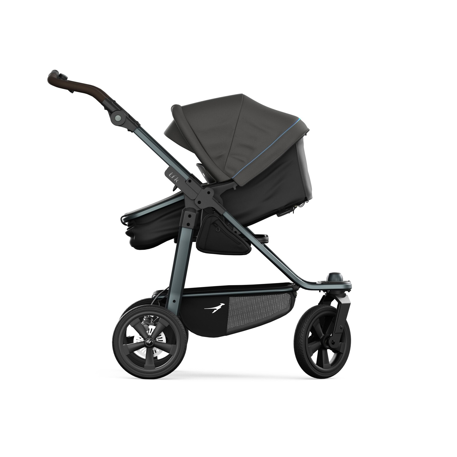 TFK Mono3 2 in 1 Combi Pushchair Anthracite (3)