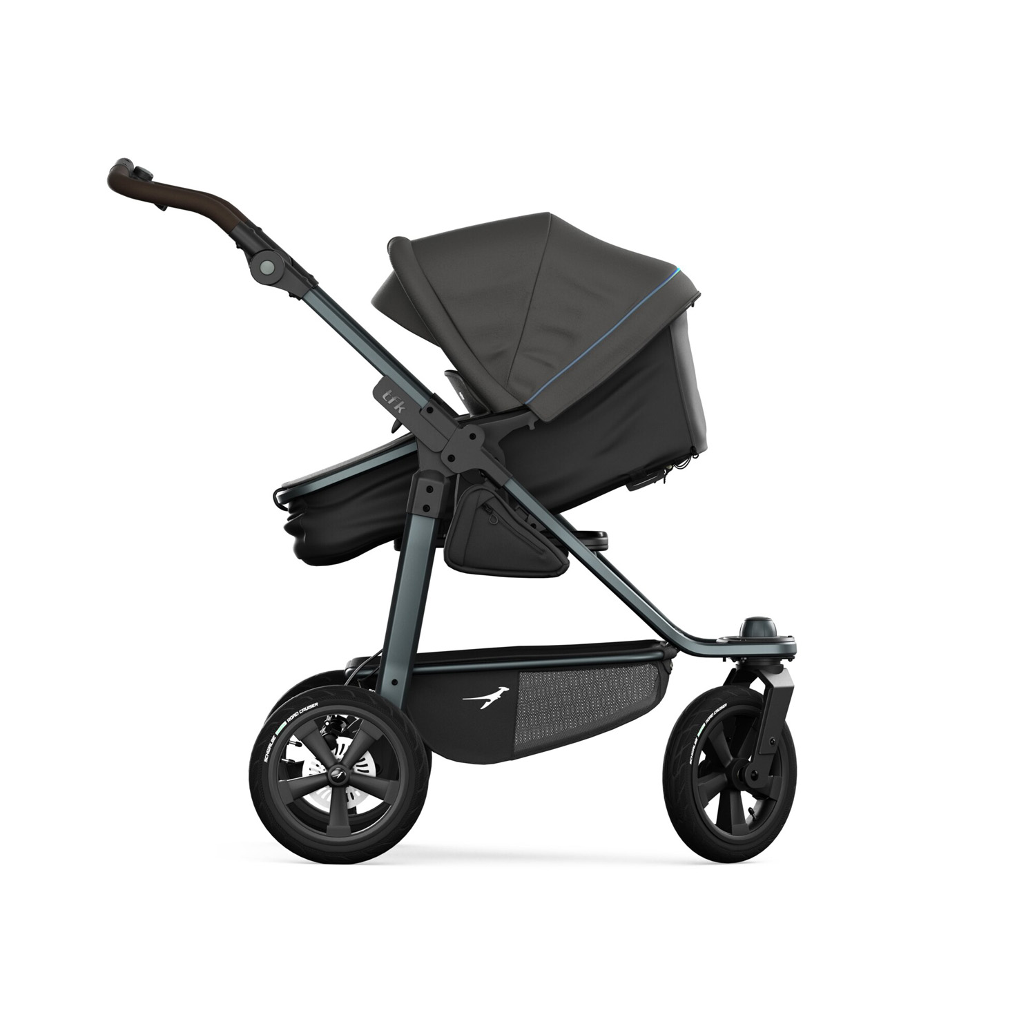 TFK Mono3 2 in 1 Combi Pushchair Anthracite (6)