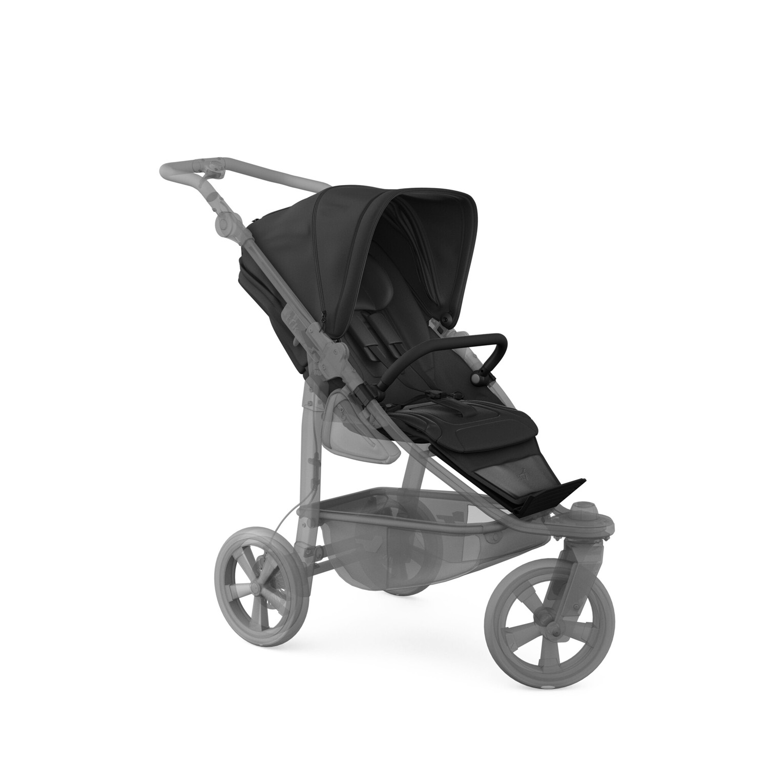 TFK Mono3 2 in 1 Combi Pushchair Black (10)