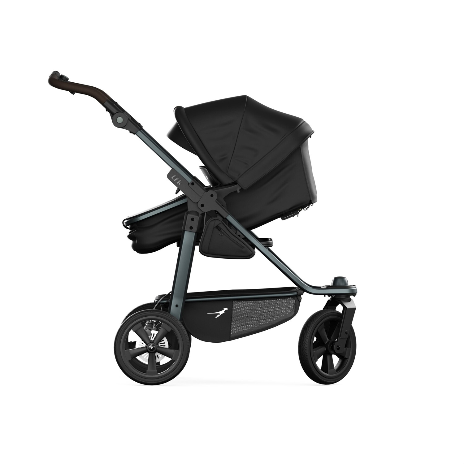 TFK Mono3 2 in 1 Combi Pushchair Black (6)