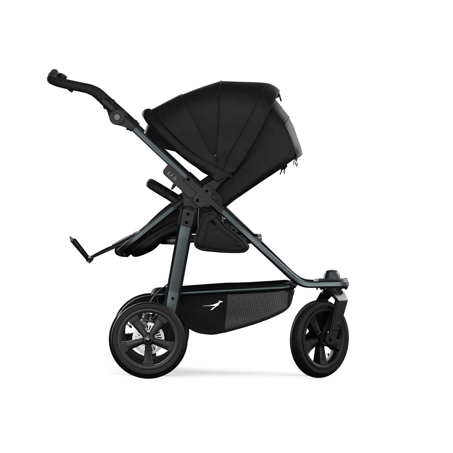TFK Mono3 2 in 1 Combi Pushchair Black (7)