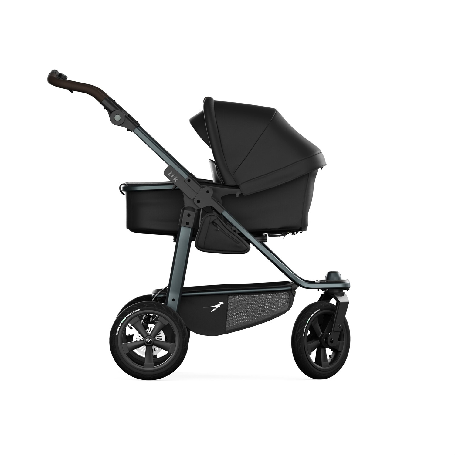 TFK Mono3 2 in 1 Combi Pushchair Black