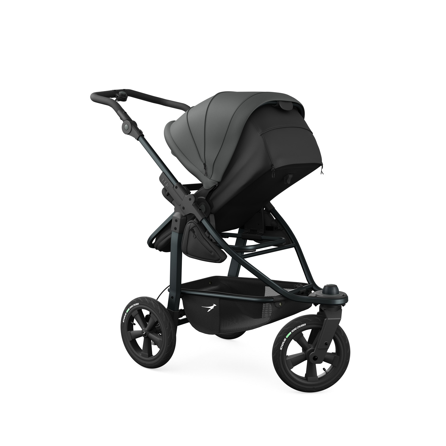 TFK Mono3 2 in 1 Combi Pushchair Grey (4)