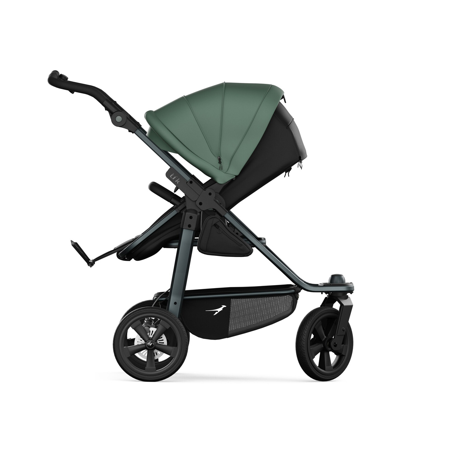 TFK Mono3 2 in 1 Combi Pushchair Olive (2)