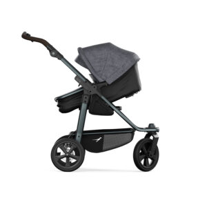 TFK Mono3 2 in 1 Combi Pushchair Premium Black (1)