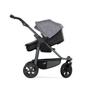 TFK Mono3 2 in 1 Combi Pushchair Premium Grey (1)
