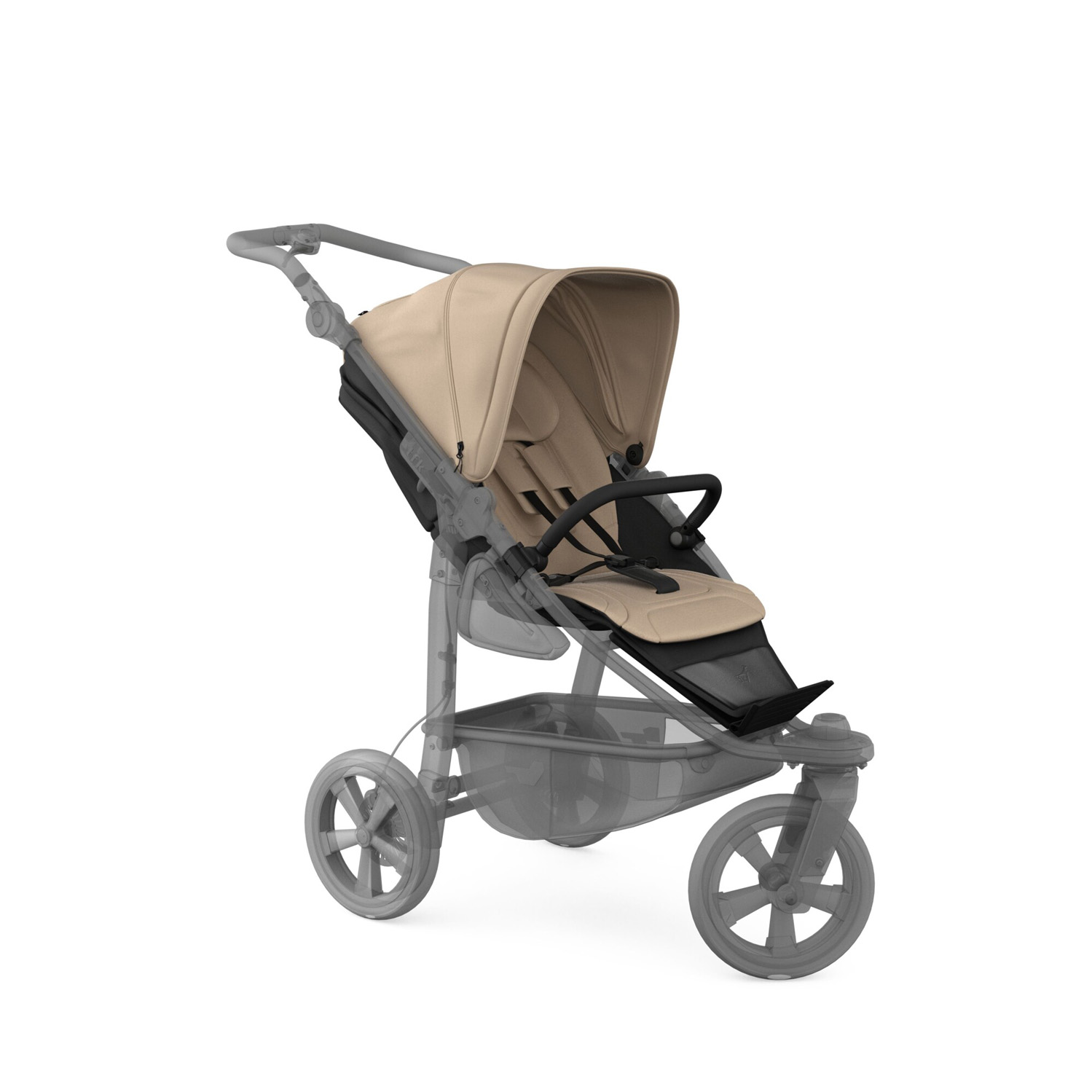 TFK Mono3 2 in 1 Combi Pushchair Sand (11)