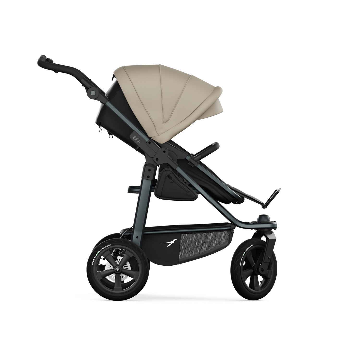 TFK Mono3 2 in 1 Combi Pushchair Sand (8)
