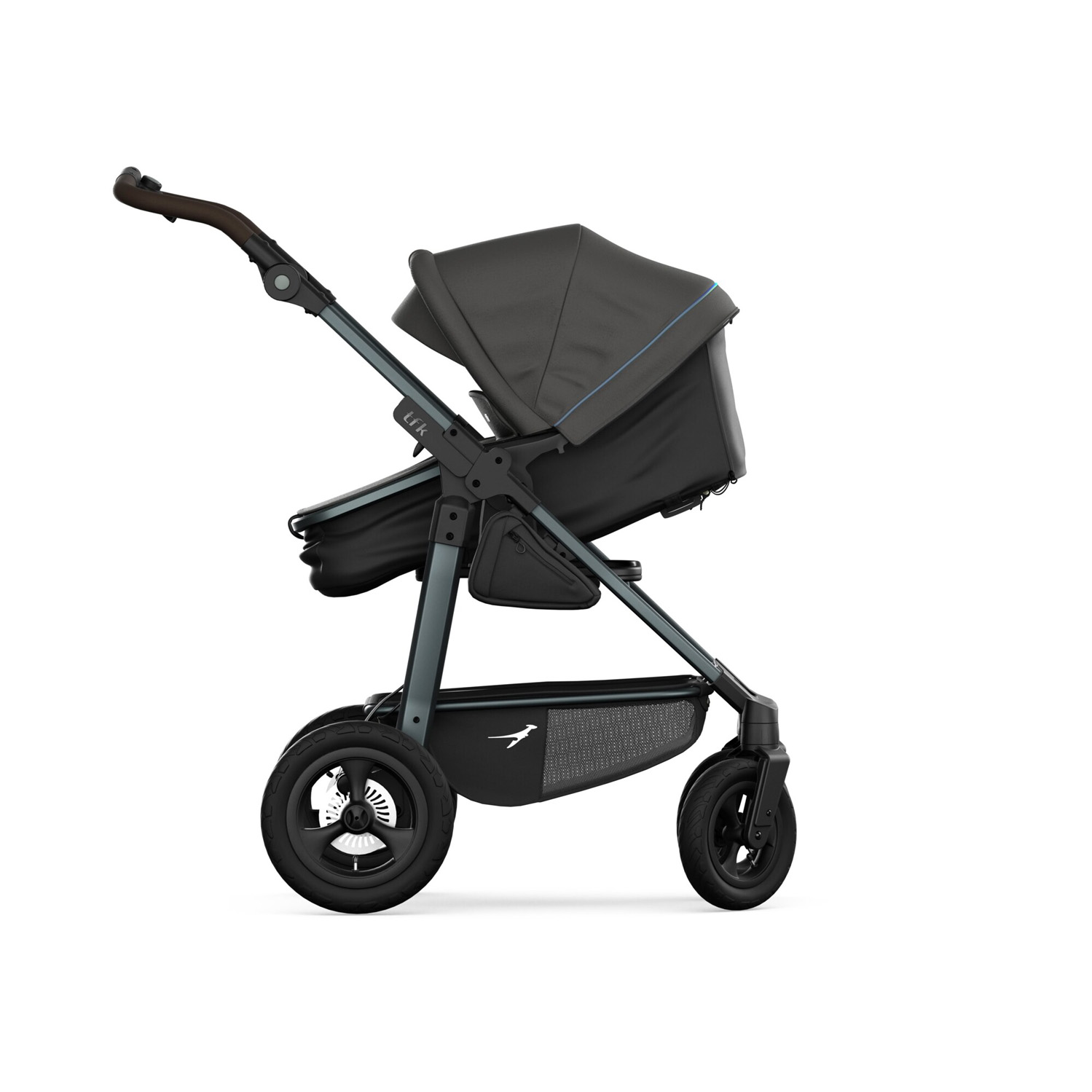 TFK Mono4 2 in 1 Combi Pushchair Anthracite (6)