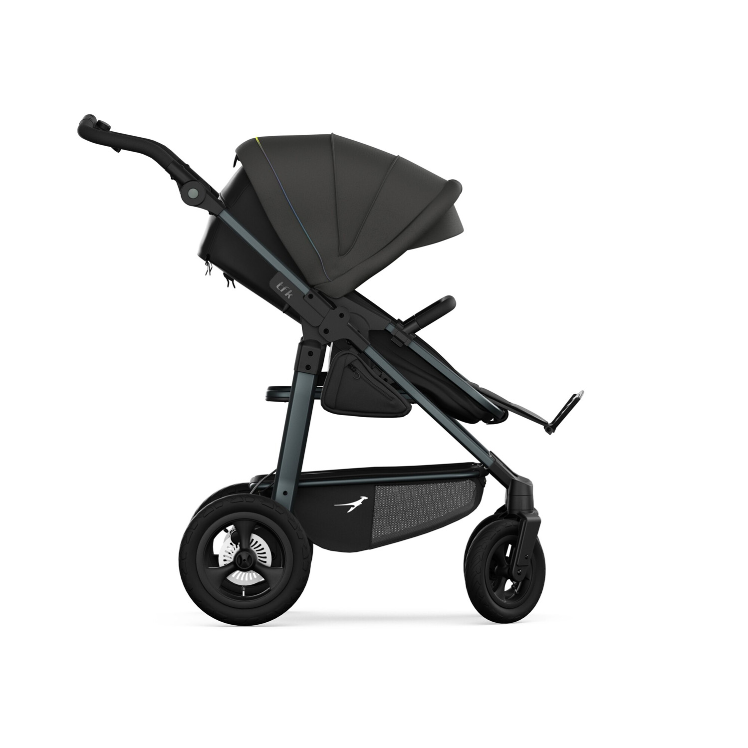 TFK Mono4 2 in 1 Combi Pushchair Anthracite (8)
