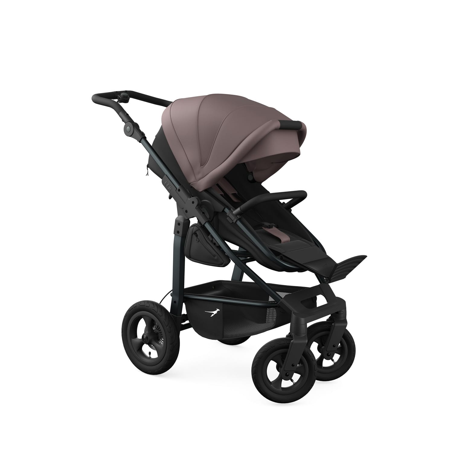 TFK Mono4 2 in 1 Combi Pushchair Brown (2)