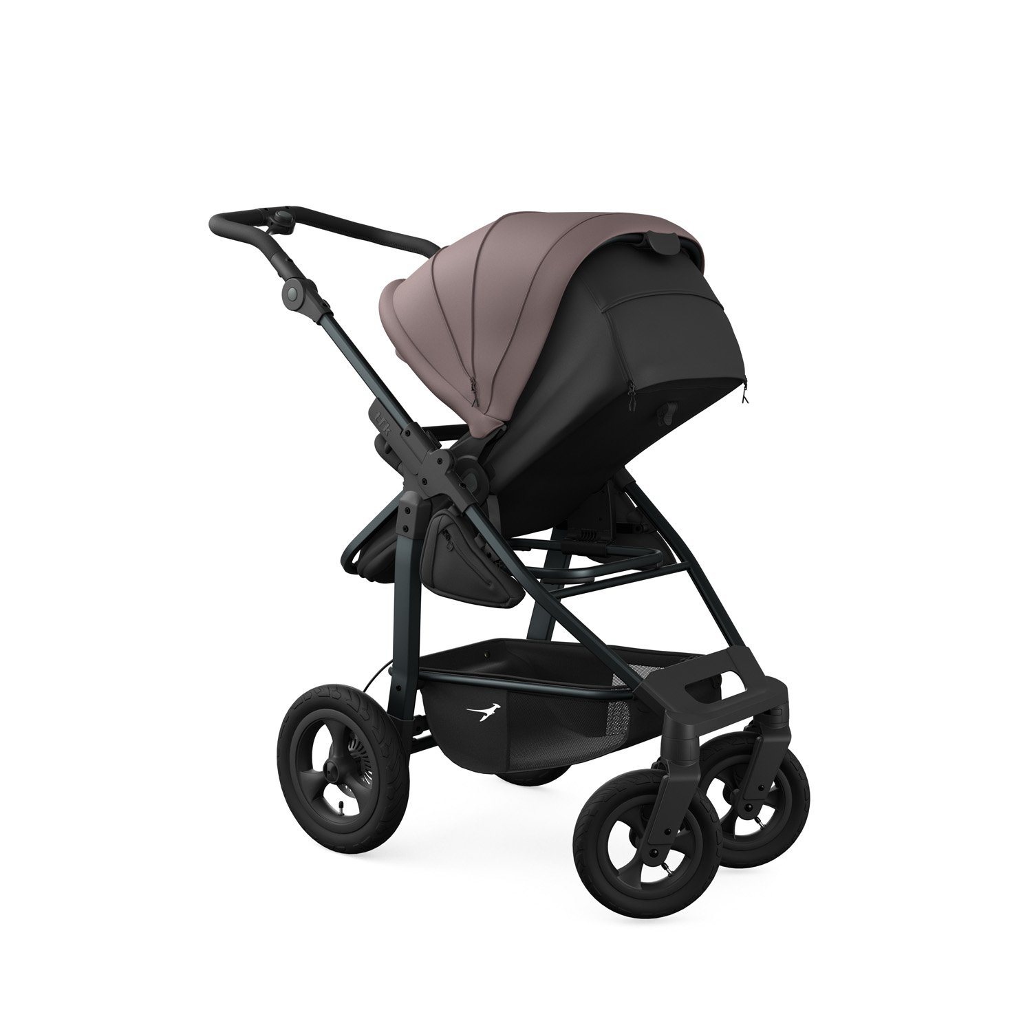TFK Mono4 2 in 1 Combi Pushchair Brown (4)