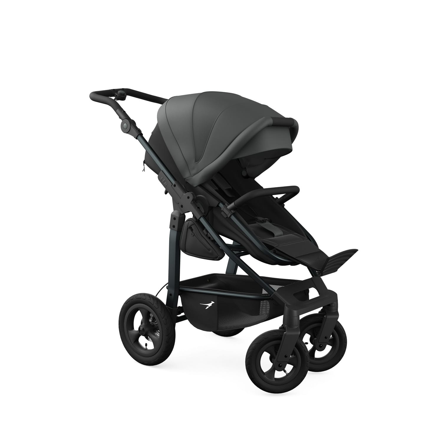 TFK Mono4 2 in 1 Combi Pushchair Grey (2)
