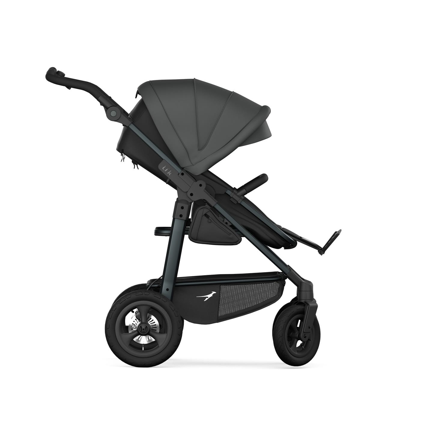 TFK Mono4 2 in 1 Combi Pushchair Grey (4)