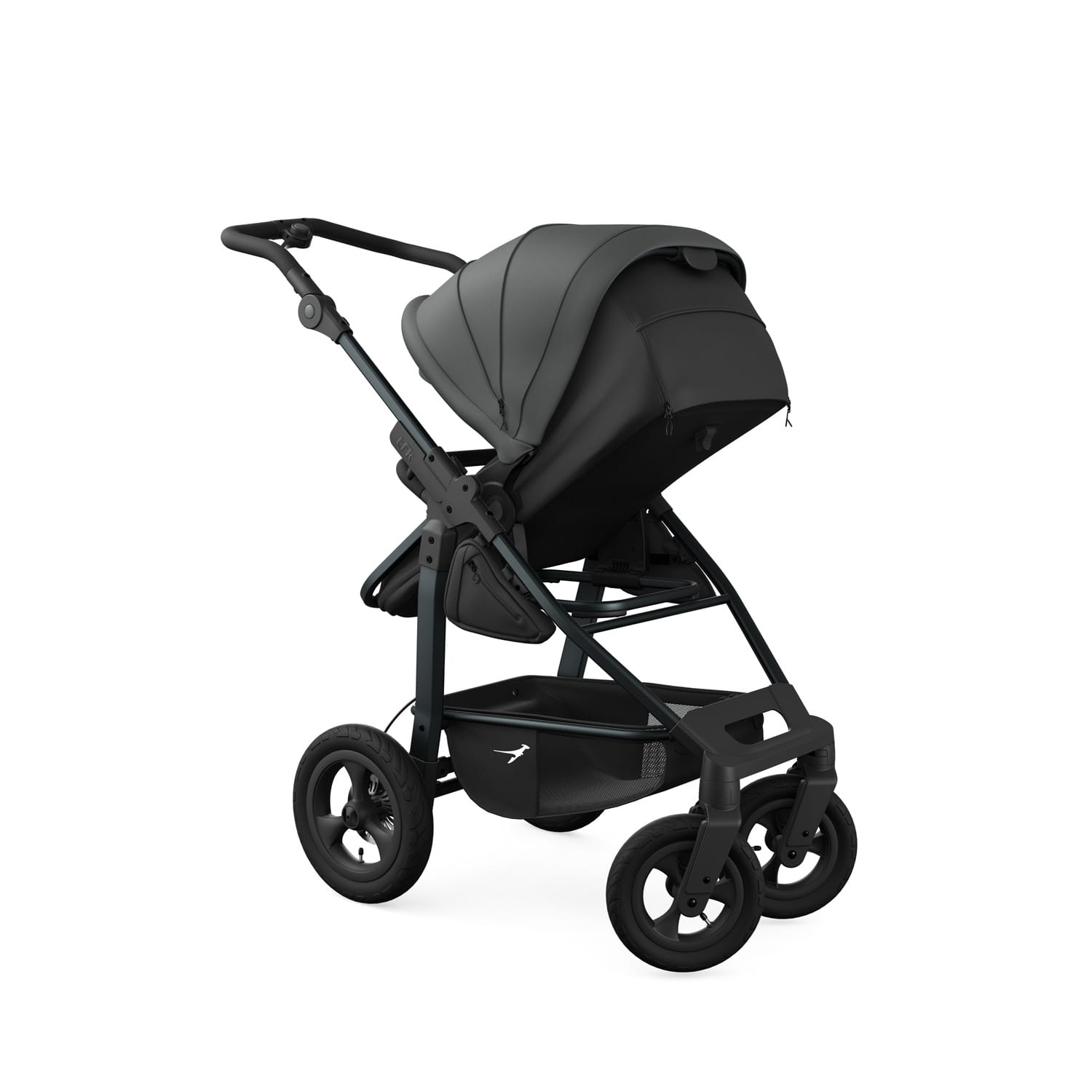 TFK Mono4 2 in 1 Combi Pushchair Grey (5)