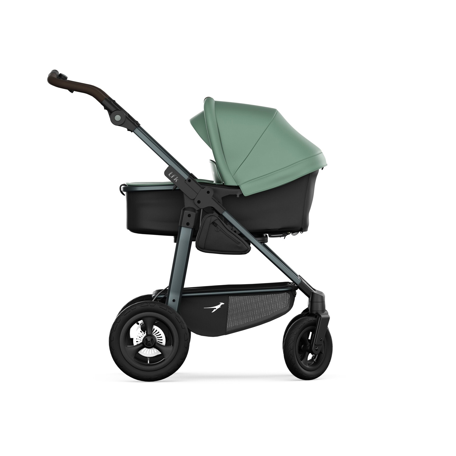 TFK Mono4 2 in 1 Combi Pushchair Olive (5)