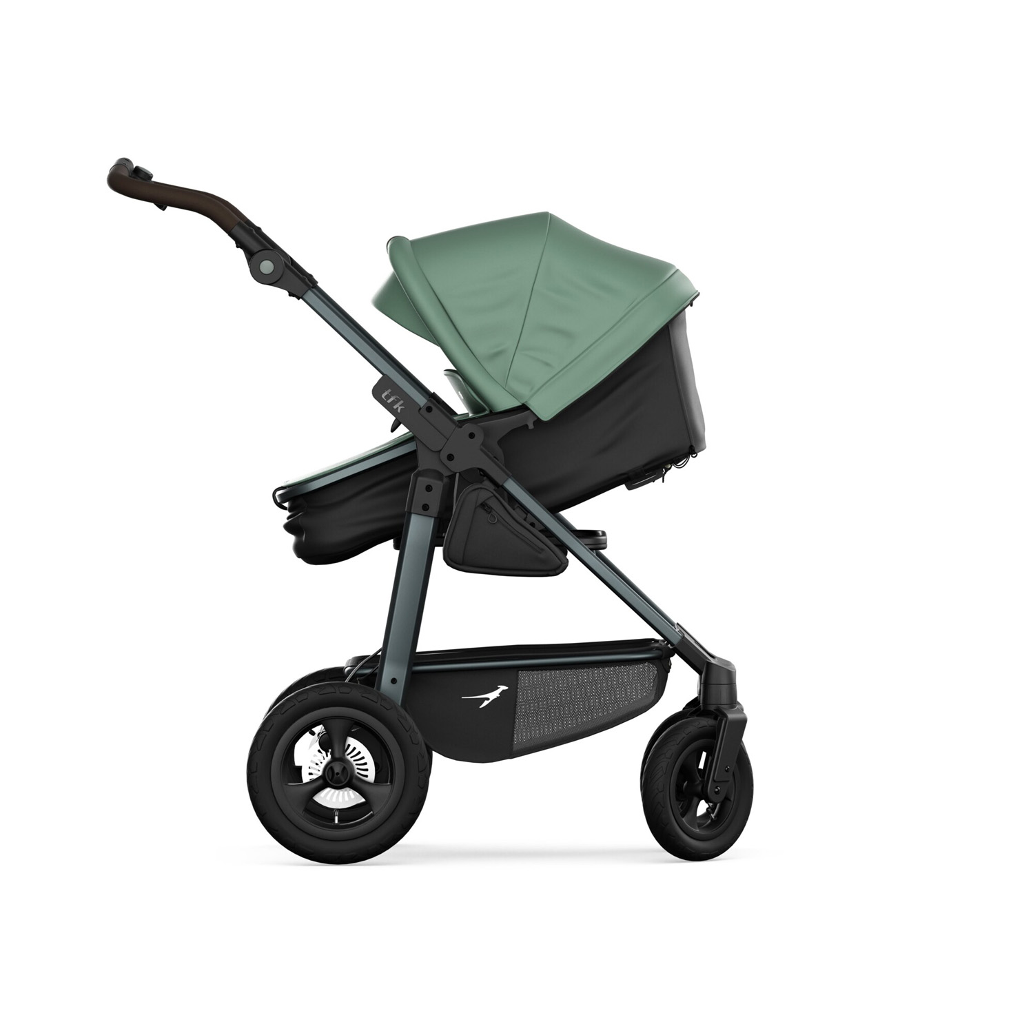 TFK Mono4 2 in 1 Combi Pushchair Olive (6)