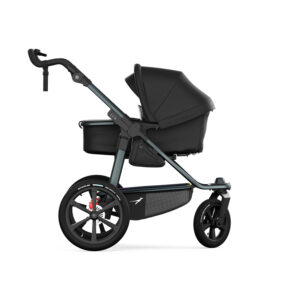 TFK Pro 2 in 1 Combi Pushchair Black