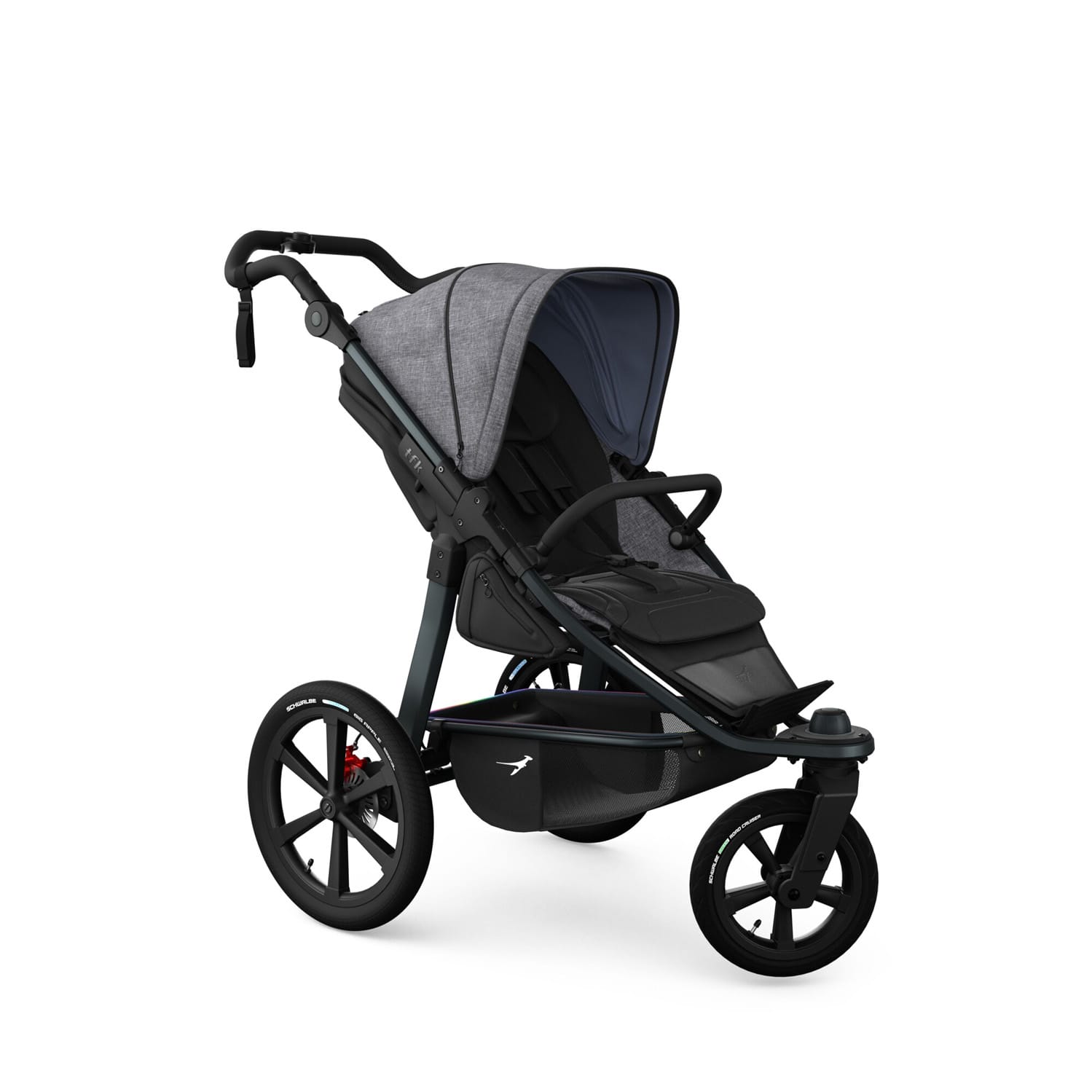 TFK Pro 2 in 1 Combi Pushchair Premium Grey (5)