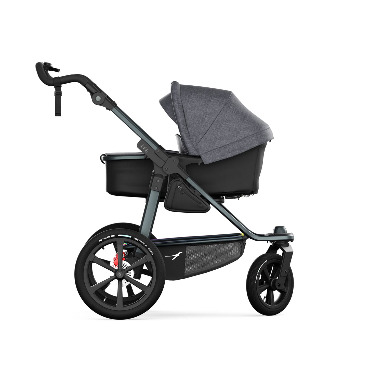 TFK Pro 2 in 1 Combi Pushchair Premium Grey