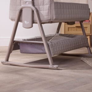 Tutti Bambini CoZee Sense Bedside Crib Soft Walnut Cocoa (11)