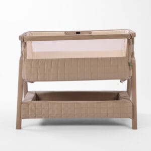 Tutti Bambini CoZee Sense Bedside Crib Soft Walnut Cocoa