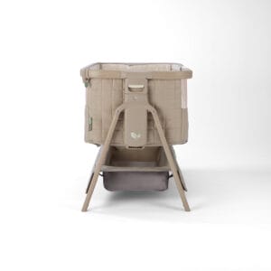 Tutti Bambini CoZee Sense Bedside Crib Soft Walnut Cocoa (4)