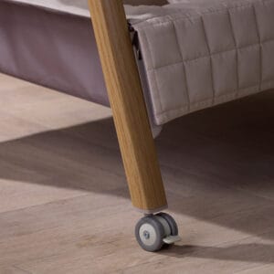 Tutti Bambini CoZee Sense Bedside Crib Toasted Oak Sand (11)