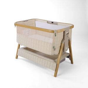Tutti Bambini CoZee Sense Bedside Crib Toasted Oak Sand (2)