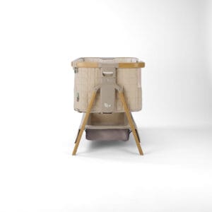 Tutti Bambini CoZee Sense Bedside Crib Toasted Oak Sand (5)