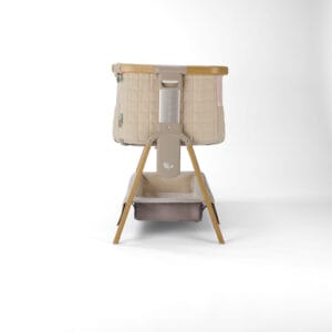 Tutti Bambini CoZee Sense Bedside Crib Toasted Oak Sand (6)