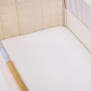 Tutti Bambini CoZee Sense Bedside Crib Toasted Oak Sand (9)