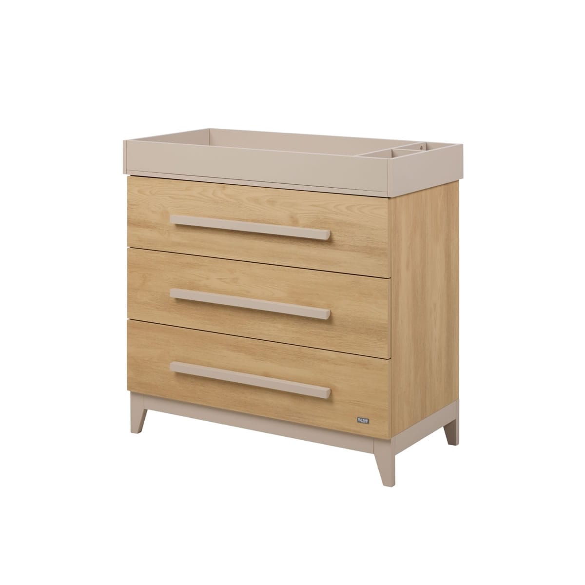 Tutti Bambini Hallee Chest Changer Golden Oak Mushroom (1)