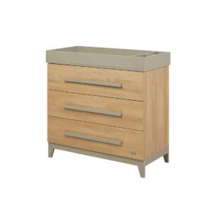 Tutti Bambini Hallee Chest Changer Golden Oak Sage (1)
