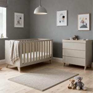 Babymore Dante 2 Piece Nursery Room Set Cashmere