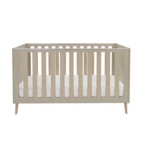 Babymore Dante Cot Bed with Cot Top Changer Cashmere (4)
