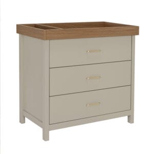 Babymore Mira 2 Piece Nursery Room Set Cashmere Warm Oak (6)