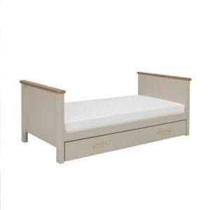 Babymore Mira Cot Bed Cashmere Warm Oak (5)