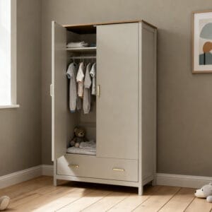 Babymore Mira Wardrobe Cashmere Warm Oak (1)