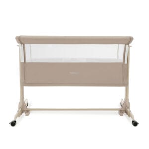 Babymore Neera Bedside Crib Khaki (4)