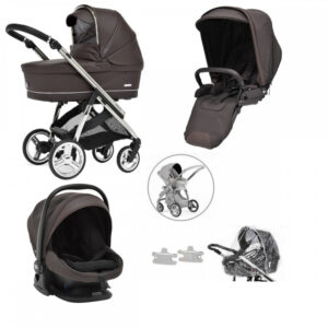 Bebecar Trio Minipop + LF Car Seat Cacao