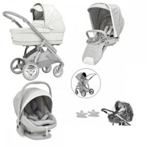 Bebecar Trio Minipop + LF Car Seat Porcelaine