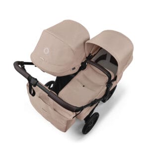 Bugaboo Donkey 6 Double Pushchair Desert Taupe Melange (3)