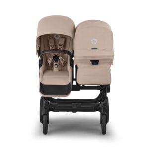 Bugaboo Donkey 6 Double Pushchair Desert Taupe Melange (4)