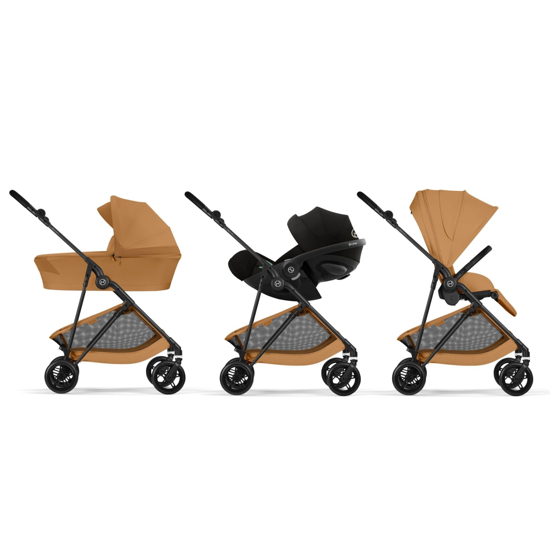 Cybex MELIO CARBON 2026 Cinnamon Yellow (1)
